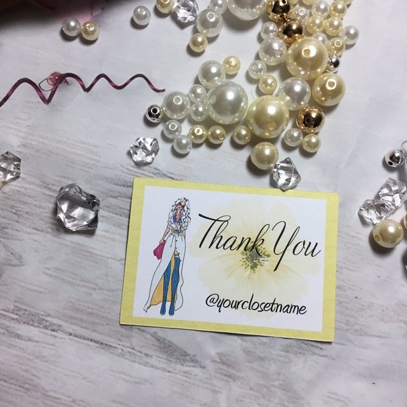 Unbranded Other - Thank You Cards, Customer Thank YOU PACKAGING CARDS, Order Customer Note Card,
